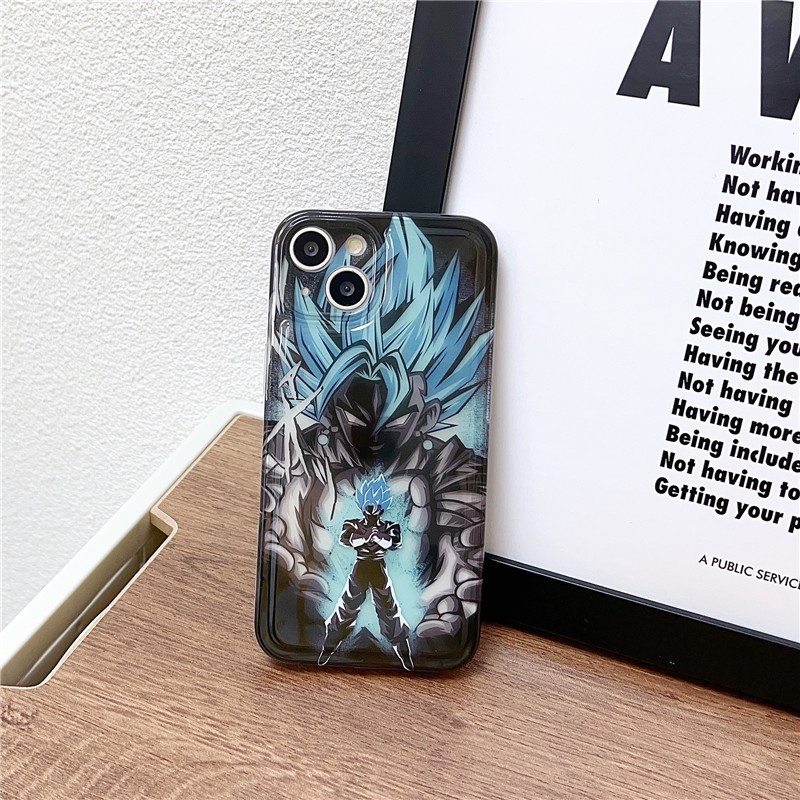 Hoạt Hình Ốp Điện Thoại Mềm Trong Suốt Hình dragon ball Cho Iphone15 15pro 15promax 14 14pro 14promax 13 12 11