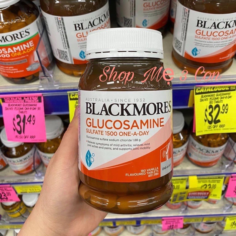 [Tem Chemist] Viên Blackmores Glucosamine xương khớp của Úc