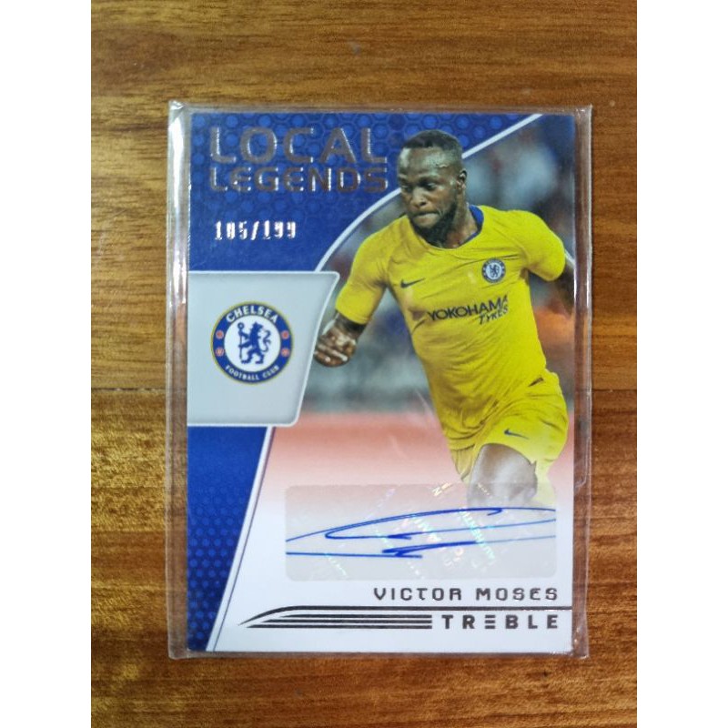 Thẻ chữ ký cầu thủ Victor Moses