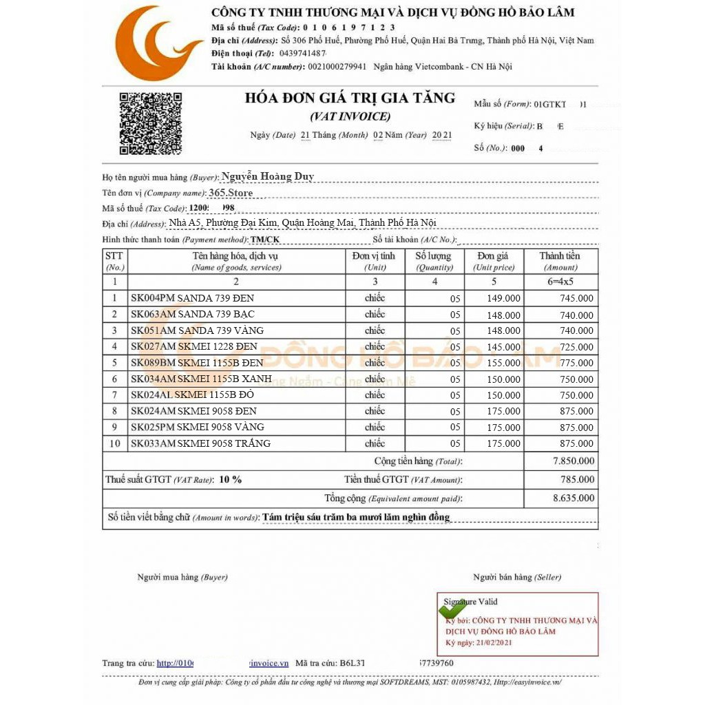 Đồng Hồ Thể Thao Nam SANDA , Đồng Hồ Thể Thao Chống Va Đập, Full Hộp, Pin -365.store