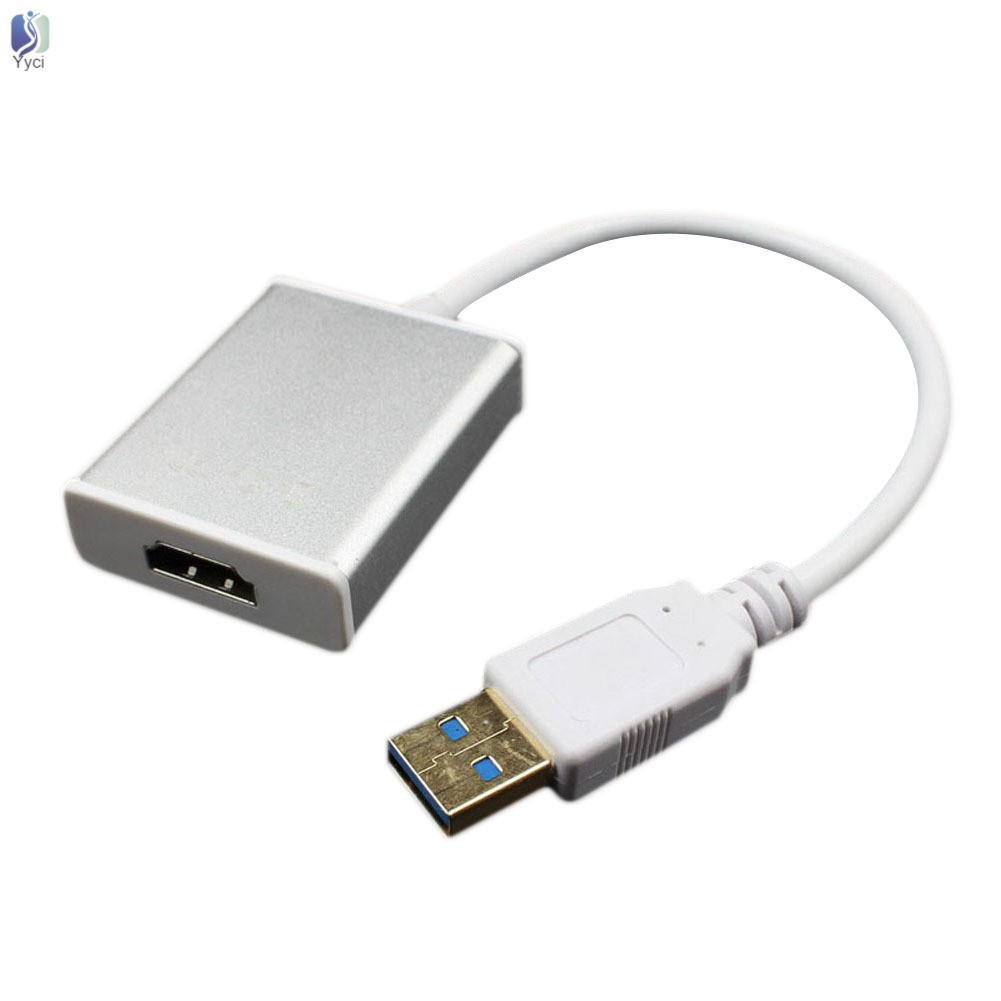 [Mã 153ELSALE2 giảm 7% đơn 300K] Dây Cáp Chuyển Đổi USB 3.0 Sang HDMI HD TV 1080P Dành Cho Máy Tính PC Laptop