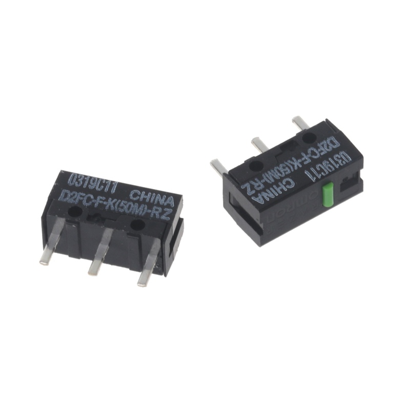 Set 4 Nút Công Tắc Micro Usb 50Million Life Gaming 3Pin Microswitch D2FC-F-K Dành Cho Máy Tính