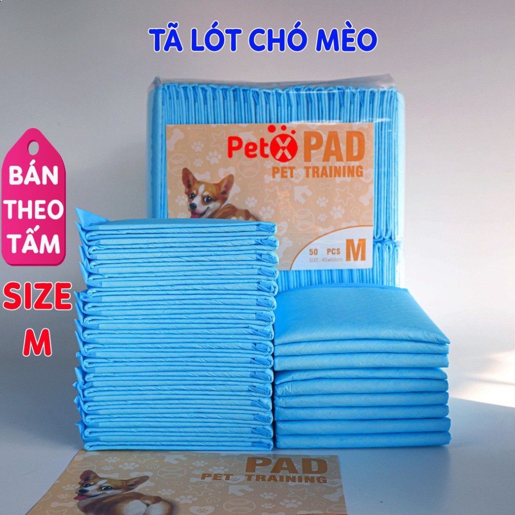 SALE OTPF Miếng lót cho chó đi vệ sinh, tã giấy khay, lồng chuồng thú cưng, mèo siêu thấm hút (bán sỉ từng tấm) PetX 28 