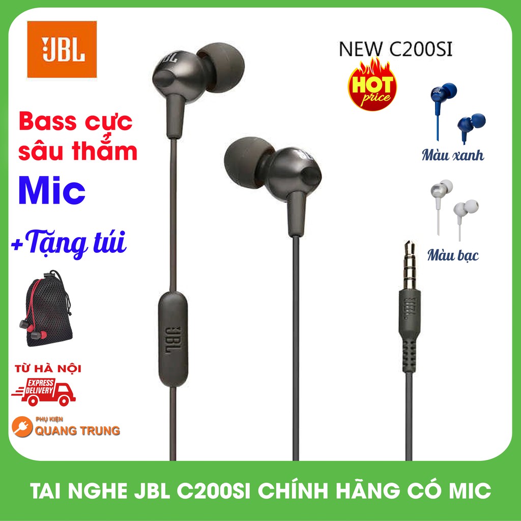Tai Nghe Nhét Tai JBL C200SI