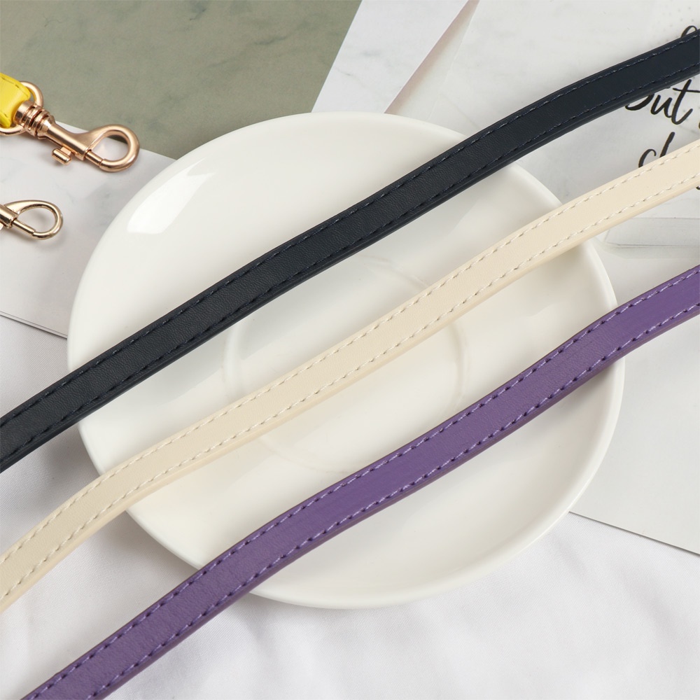 Dây da đeo vai 120cm có thể điều chỉnh và tháo ra được thời trang thay thế nhiều màu tùy chọn cho túi/ví nữ