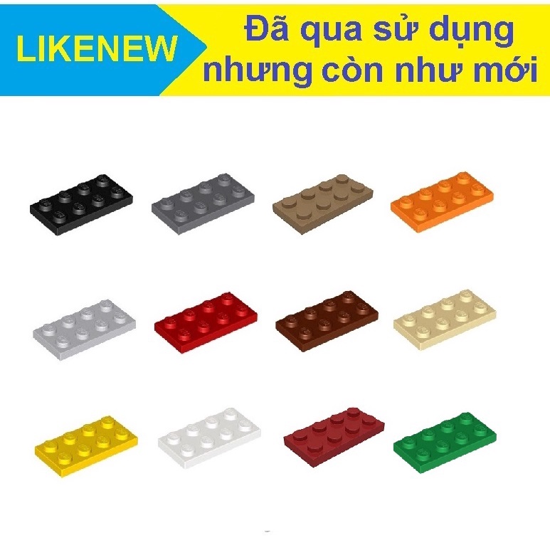 Đồ chơi xếp hình Lego Gạch lẻ Plate 2 x 4