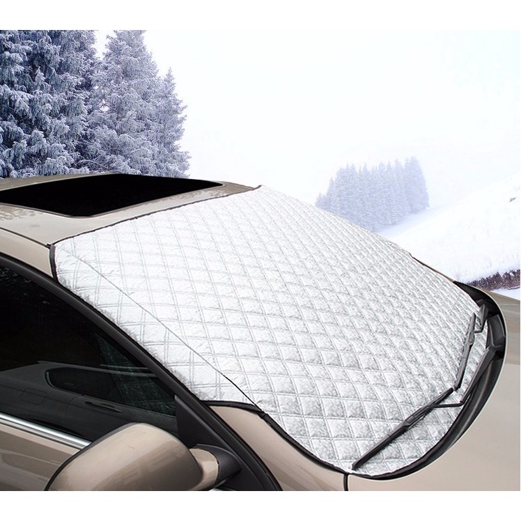 Bạt che kính lái - 3 Lớp tráng bạc - Cao cấp