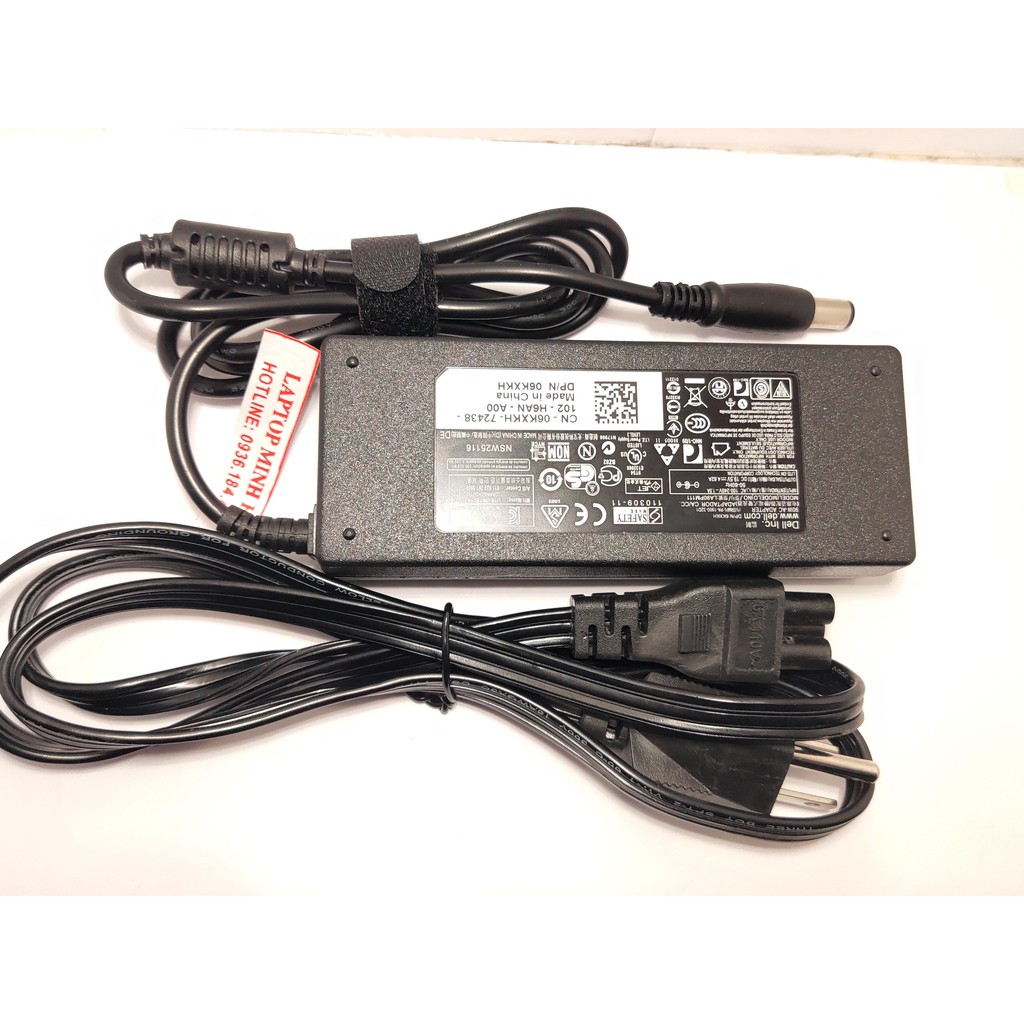 Sạc laptop Dell Inspiron 1545 1526 1525 5423 5421 3421 1470 1420 5437 3437 1440 5323 1120 630m Zin tặng kèm dây nguồn