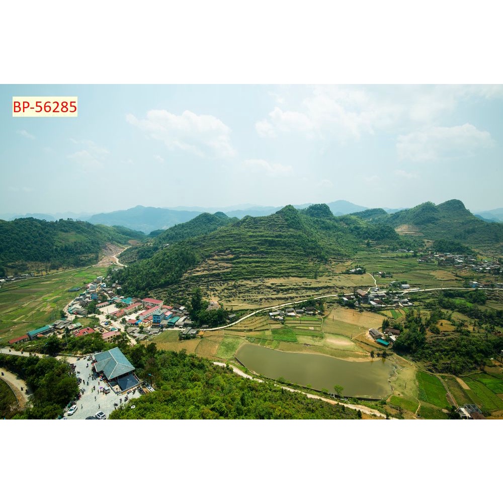 Tranh dán tường tổng hợp địa danh Việt Nam 3D in theo kích thước yêu cầu – Không giới hạn kích thước