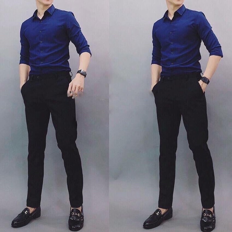 Quần âu nam kore cao cấp, chất vải đẹp màu đen, xanh than, ghi đậm, ghi nhạt vàng bò đỏ đô