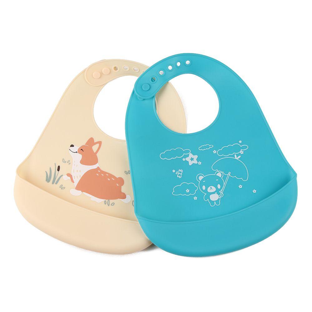 Yếm Ăn Silicone An Toàn Cho Bé