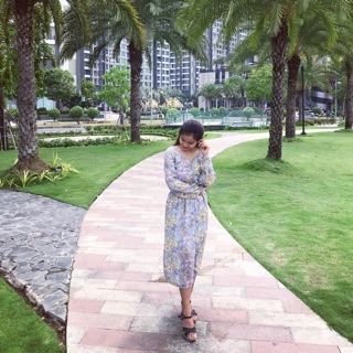 Voan Hoa hoạ Tiết, Maxi