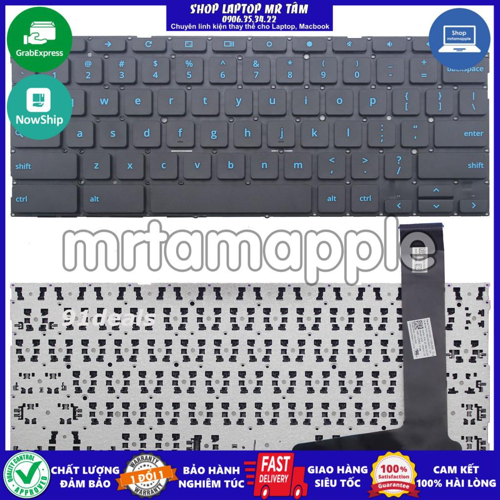 (KEYBOARD) BÀN PHÍM LAPTOP ASUS CHROMEBOOK C201 dùng cho Chromebook C201 C201P C202 C202S