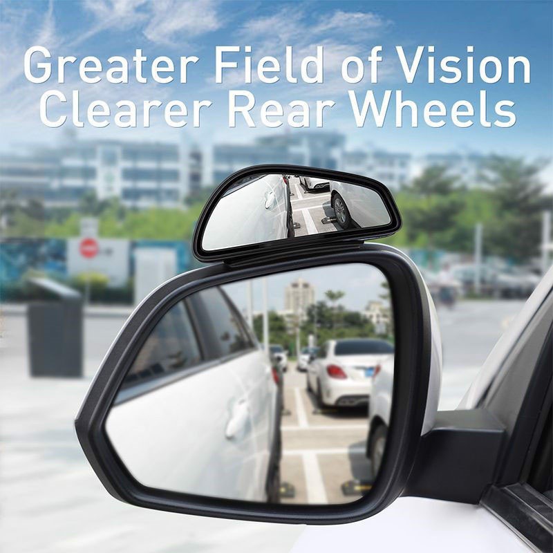 Giảm giá Bộ kính chiếu hậu phụ giúp mở rộng góc nhìn cho xe hơi Baseus  Large View Reversing Auxiliary Mirror - BeeCost