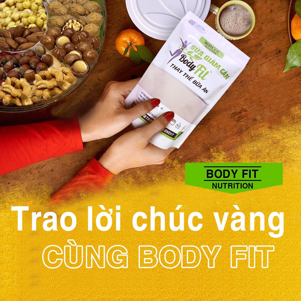COMBO 2 túi Bột Ngũ Cốc Giảm Cân BodyFit + Tặng bình lắc | BigBuy360 - bigbuy360.vn
