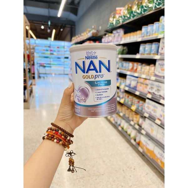 Sữa bột Nan gold pro Lactose Free cho bé dị Ứng đạm bò Thái Lan 400g