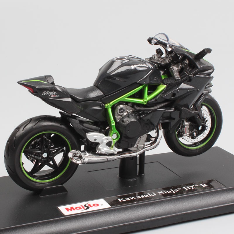 MÔ HÌNH XE MOTO Kawasaki H2R Huyền Thoại - MAISTO tỷ lệ 1:18