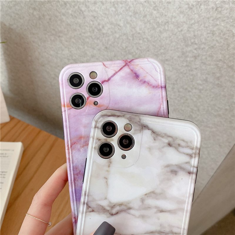 💕💕Apply to iPhone case 7 / 7plus / 8 / 8plus / x / xs / xs max / 11/11 pro / 11 promax💕💕 cube marble