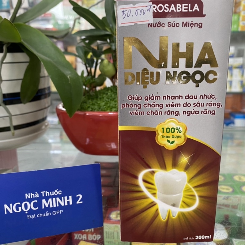 ✅ [Chính Hãng] Nước Súc Miệng Nha Diệu Ngọc giúp giảm nhanh đau nhức, phòng chống viêm do sâu răng, viêm chân răng, ngứ