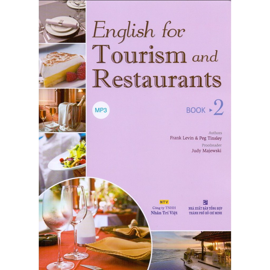 Sách - English For Tourism And Restaurants - Book 2 (Kèm Đĩa MP3) - NTV