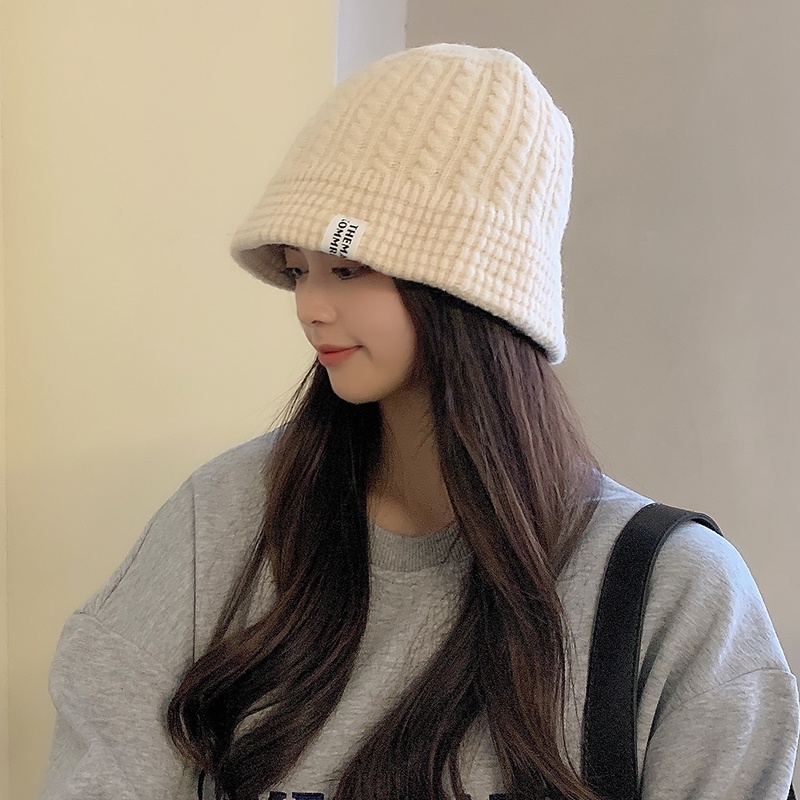 Mũ nữ thu đông phiên bản hàn quốc mũ len ấm áp mũ len ấm áp bảo vệ tai mũ nam