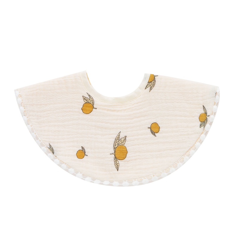 Yếm Ăn Cotton 6 Lớp Xoay 360 Độ Dành Cho Đi Cắm Trại
