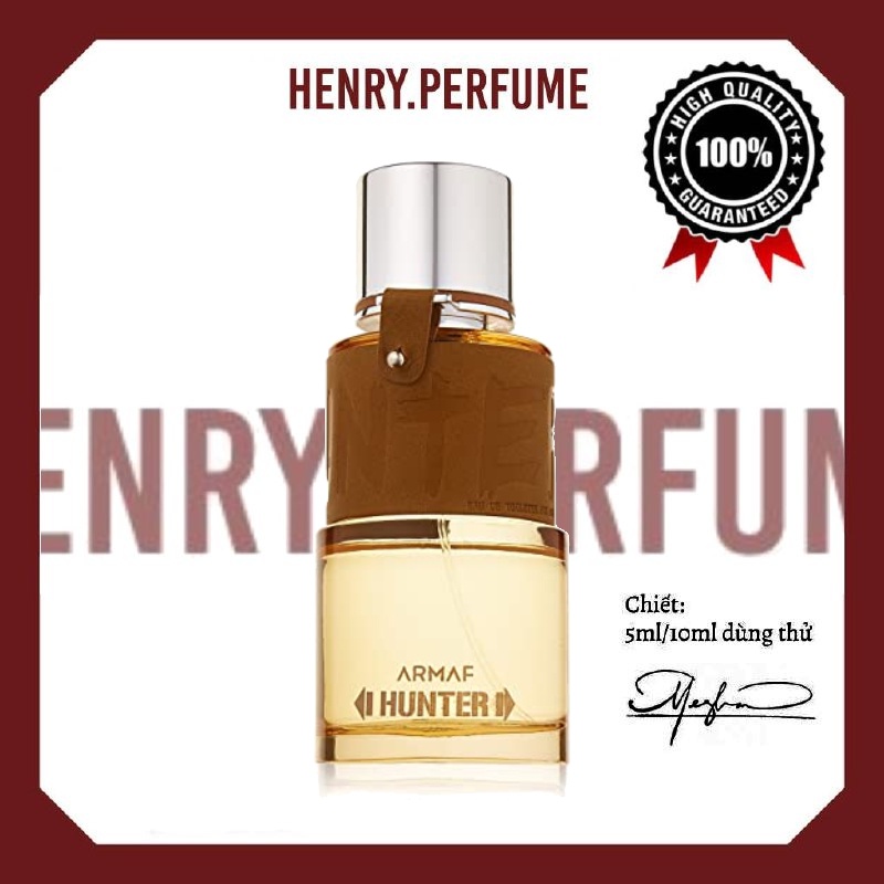 ⛅  Nước hoa nam armaf hunter 10ml/20ml ®️