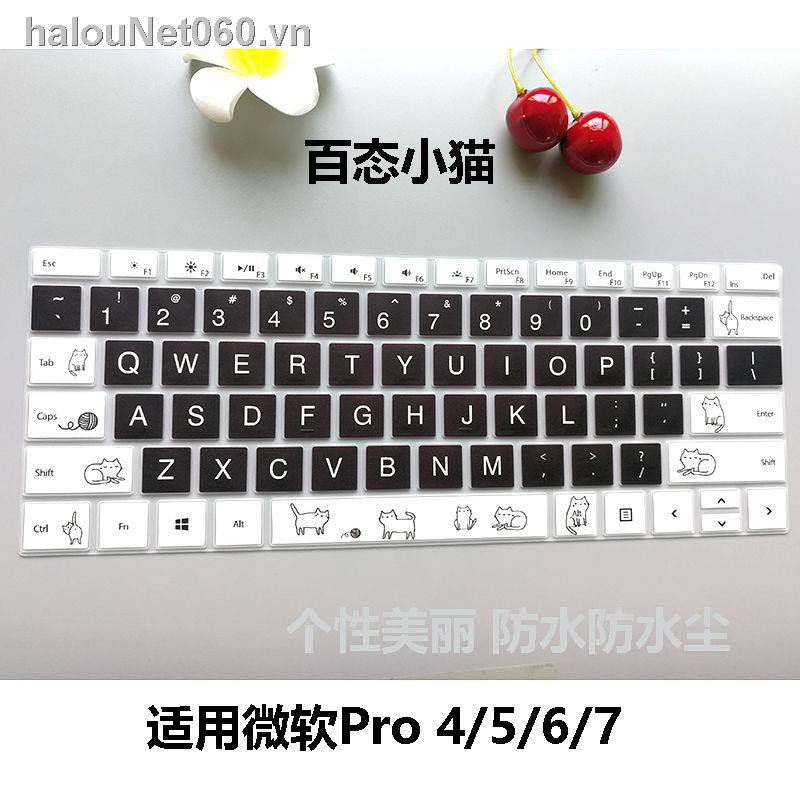 Miếng Dán Bảo Vệ Bàn Phím Cho Laptop Microsoft Surface Pro7 Pro 6 5 4 Laptop2