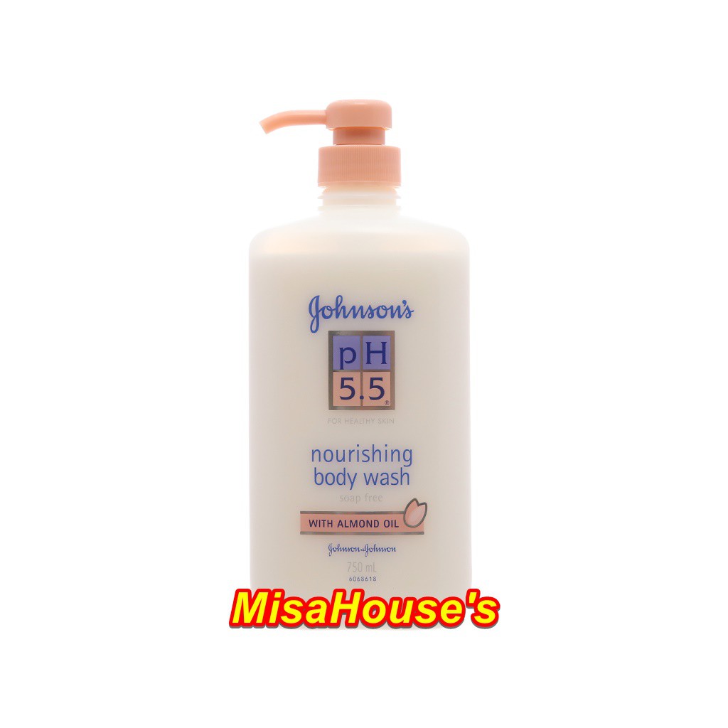 Sữa tắm dầu hạnh nhân Johnson's pH5.5 750ml