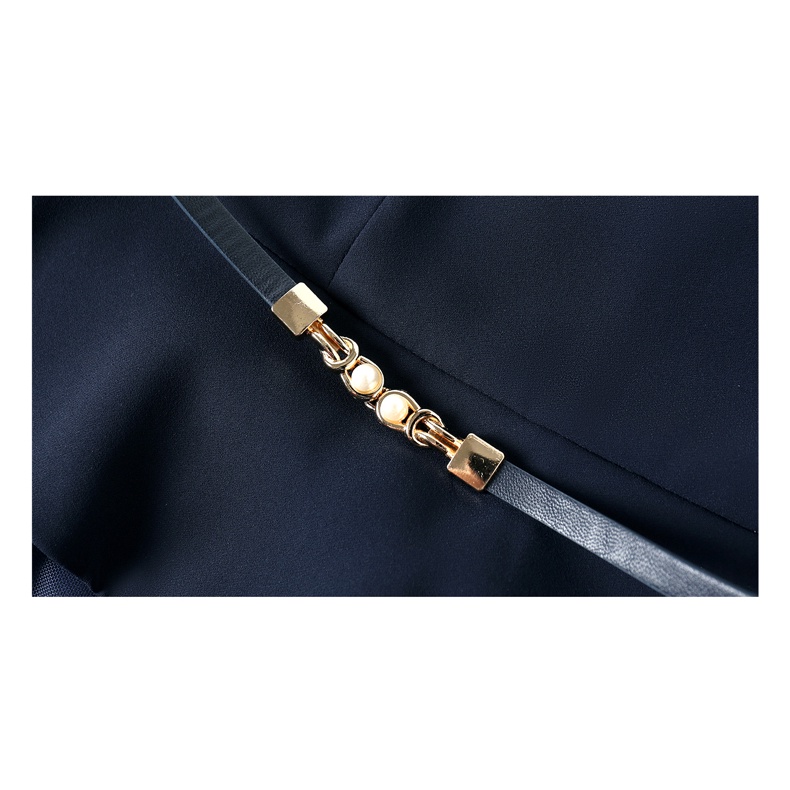 Đầm váy trung niên cao cấp, có dây da lưng kèm theo