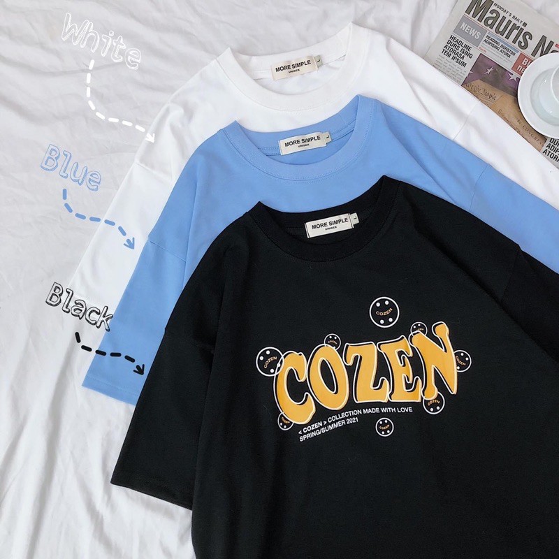 Áo thun tay lỡ form rộng COZEN ulzzang (ẢNH THẬT)