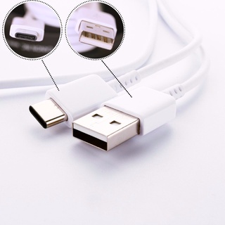 Cáp sạc, cáp dữ liệu Type C 1m màu trắng cho điện thoại, smart phone