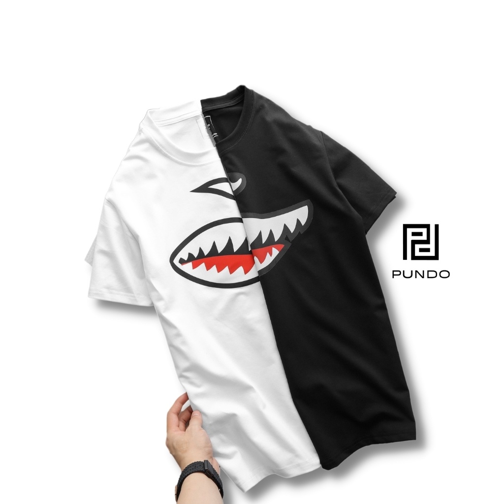 Áo phông nam đẹp thun cổ tròn cotton cao cấp ngắn tay với thiết kế hình in bắt mắt PUNDO ATPD22