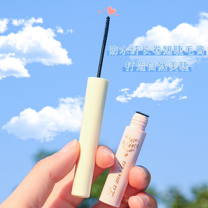 Mascara chuốt mi cong và dài tự nhiên thiết kế đầu cọ nhỏ chống thấm nước lâu trôi không nhòe cao cấp