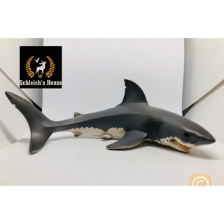 Mô hình chú cá mập trắng Schleich 16092