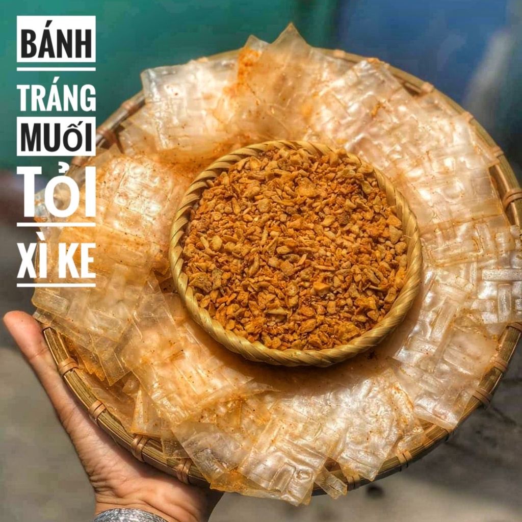 Bánh Tráng Muối Tỏi Xike Siêu Cay Siêu Thơm Ngon