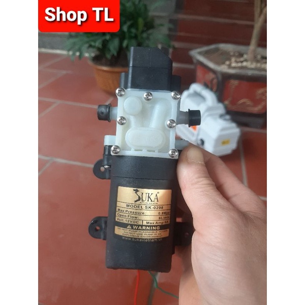 Máy bơm 12v mi ni SU KA 6L/min - SK 0208 /5L/min