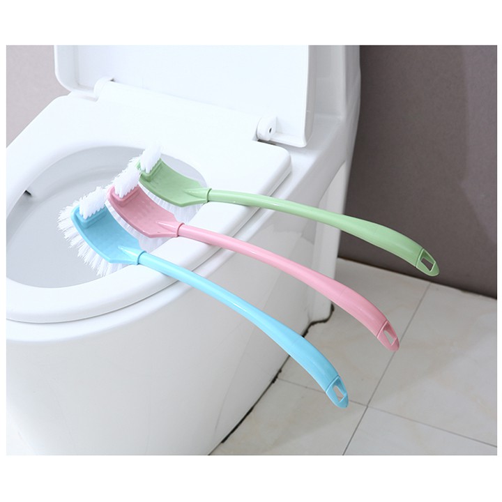 Chổi cọ nhà vệ sinh toilet 2 đầu CSHome siêu sạch, vệ sinh nhà tắm, bồn cầu dễ dàng tiện dụng