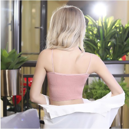 Áo Bra Cotton 2 Dây Gợi Cảm Trẻ Trung HT-AL-BR02