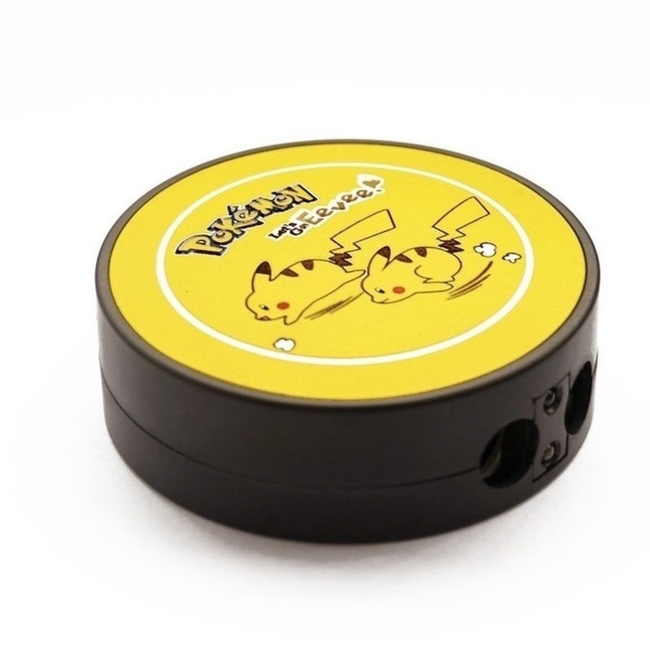USB Pikachu Đèn Logo Cửa Xe Hơi Đèn Led chiếu cửa họa cho xe hơi Đèn chiếu laser không dây gắn cửa xe hơi hình phim hoạt hình năng động hello kitty xinh xắn Con vịt nhỏ màu vàng @SKVN