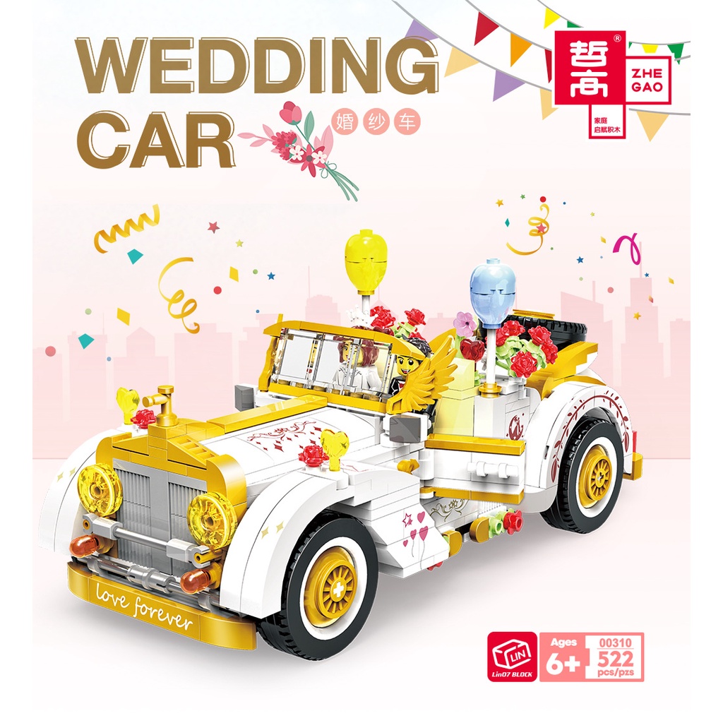 Đồ Chơi Lắp Ráp Đồ trang trí Xe Hơi Mini 00310