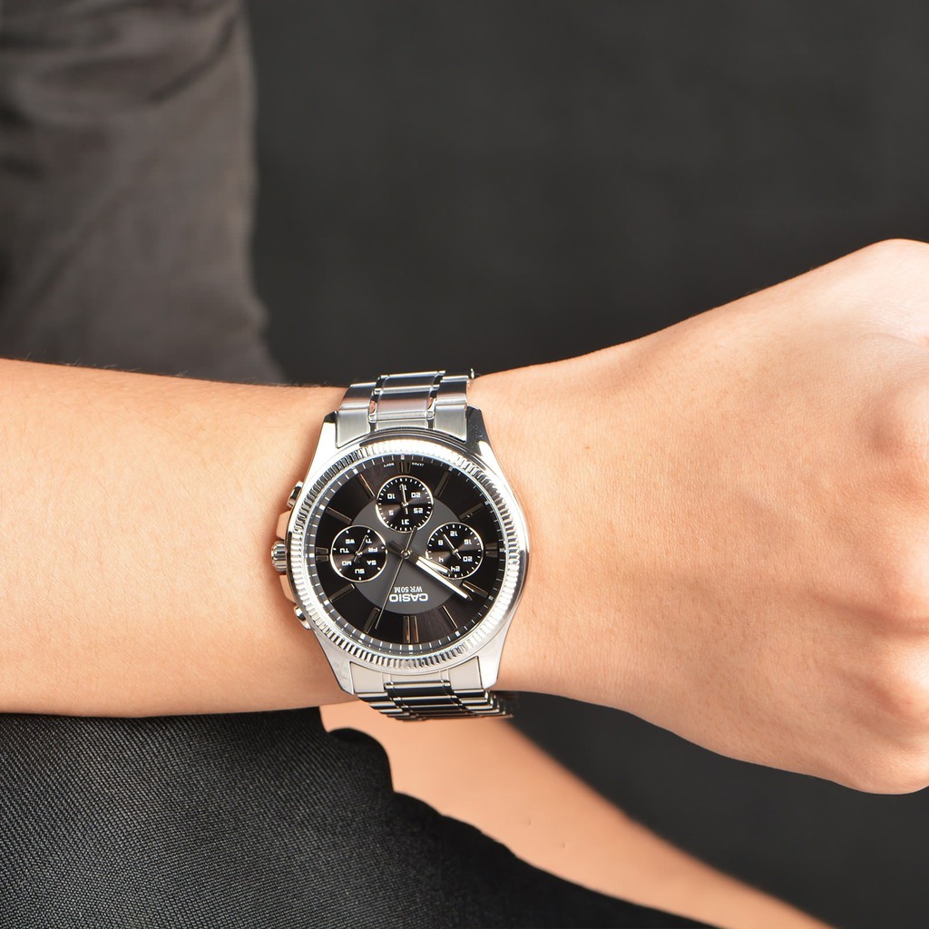 Đồng Hồ Nam Dây Kim Loại Chính Hãng Casio MTP-1375D-1AVDF