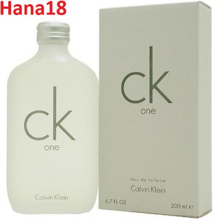 Nước Hoa 200ml Calvin Klein CK One Hana18 cung cấp hàng 100% chính hãng