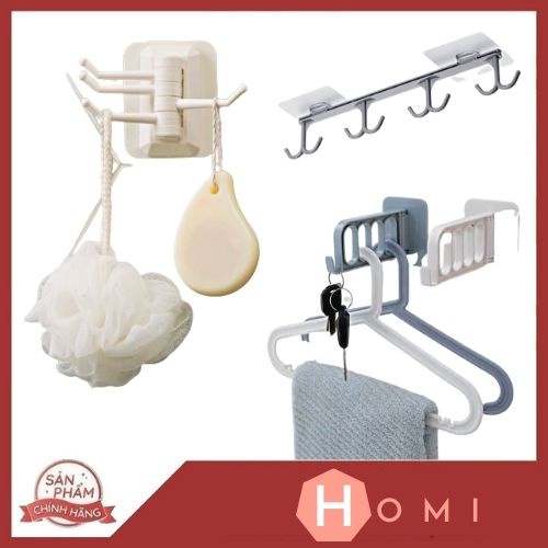 , Móc treo tường, treo đồ đa năng, siêu bền, chịu lực, tiện lợi - Danami Store