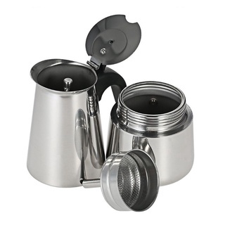 Ấm pha cà phê Moka kiểu Ý - Bình pha Espresso 100ml