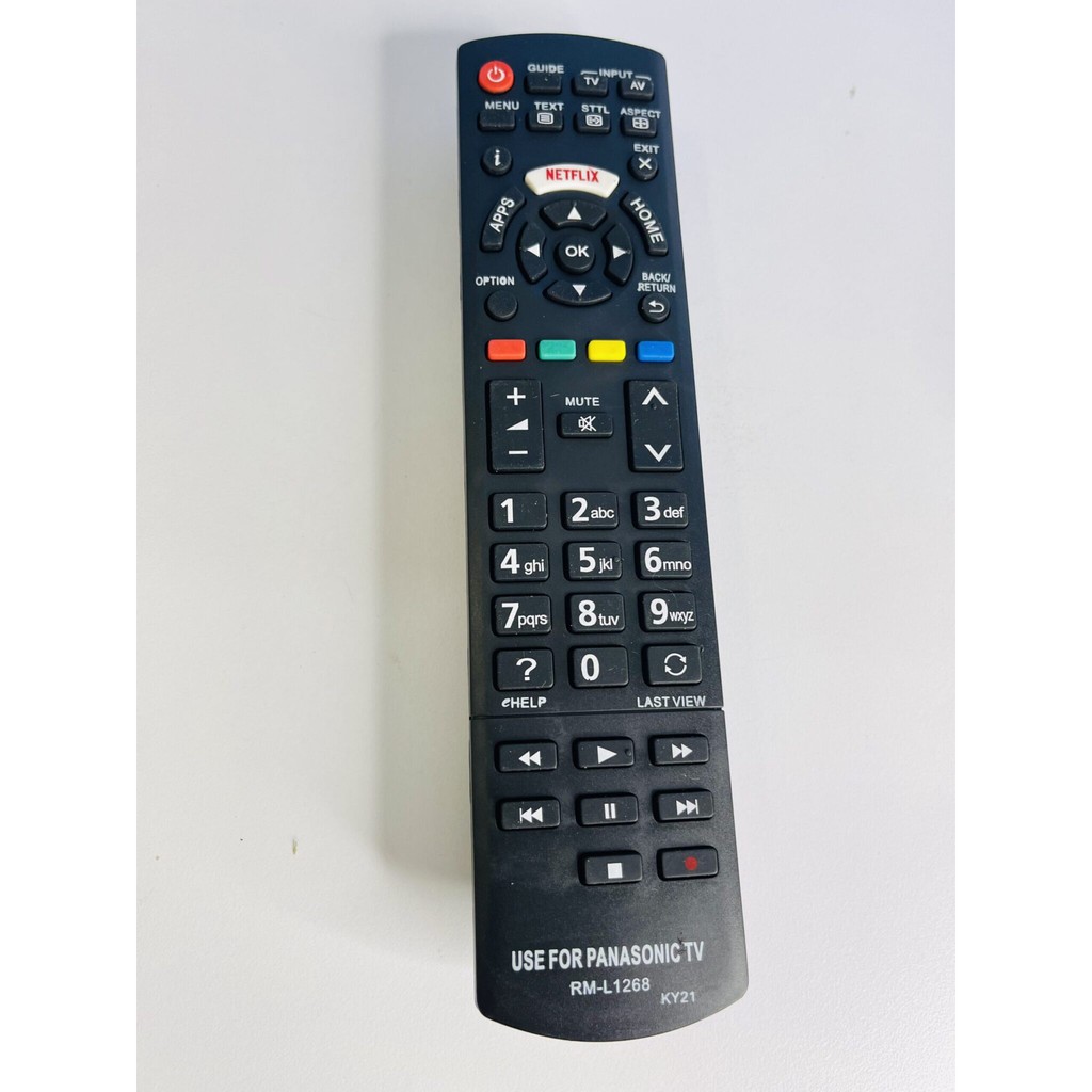 REMOTE ĐIỀU KHIỂN TIVI PANASONIC SMART HUAYU RM-L1268 GIÁ Tốt