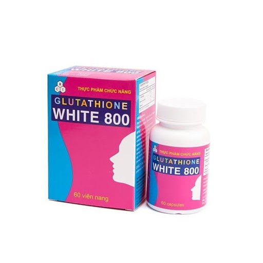 Viên uống trắng da Glutathione White 800