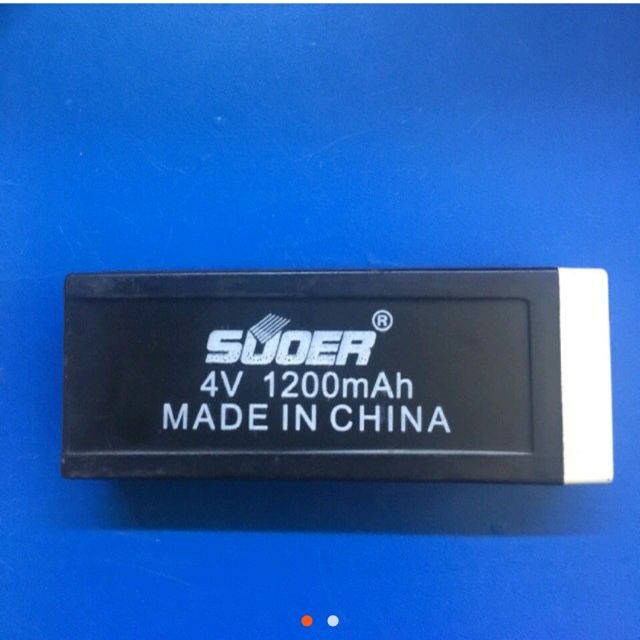 Pin sạc SuDer 4V 1200mAh