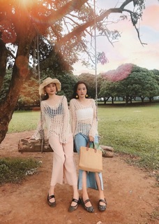 Áo ren lưới đi biển Quảng Châu