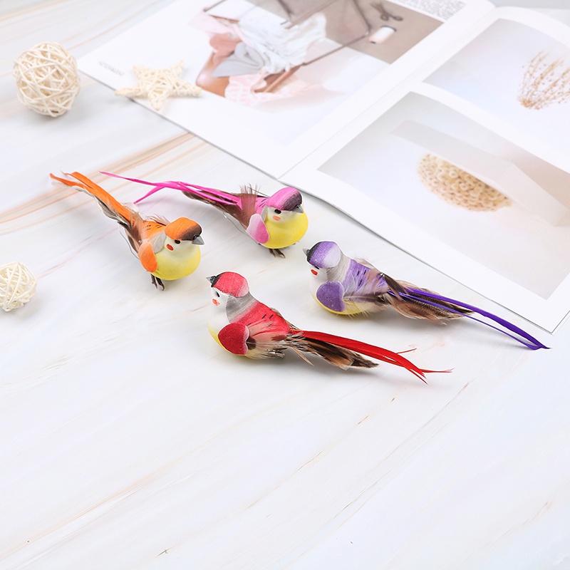 1 Tổ Chim Nhân Tạo Mini Dùng Để Trang Trí Sân Vườn